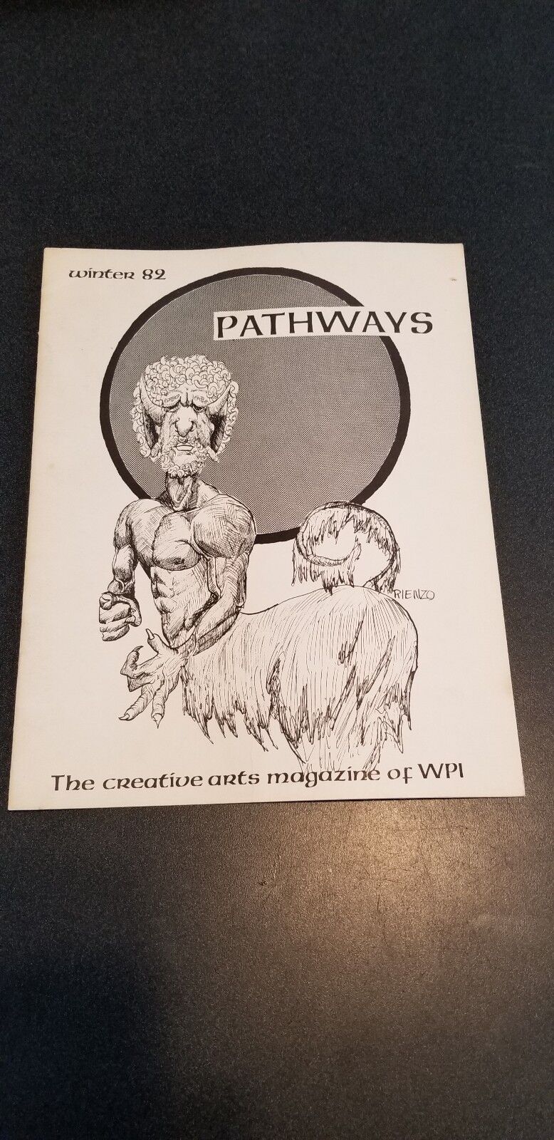 Pathways Winter 1982 Creative Magazine of WPI Worcester Polytechnic Institute