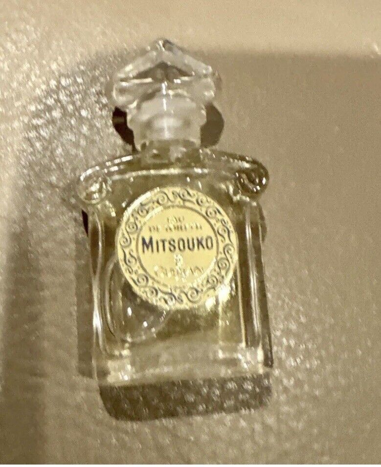 Vintage Mitsouko Perfume Bottles 4,3ml & 5ml