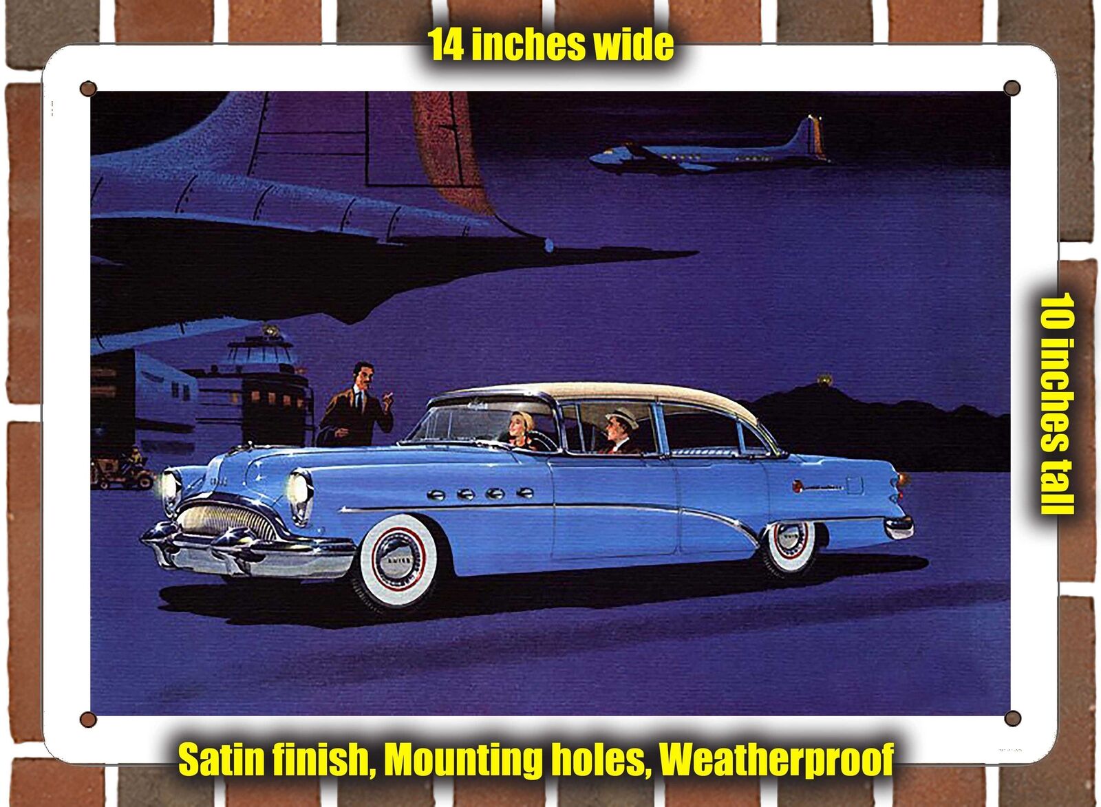 METAL SIGN - 1954 Buick