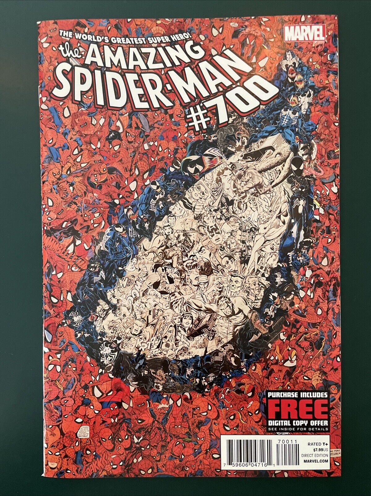 Amazing Spider-Man #700 2013 Death of Peter Parker Superior Spider-Man