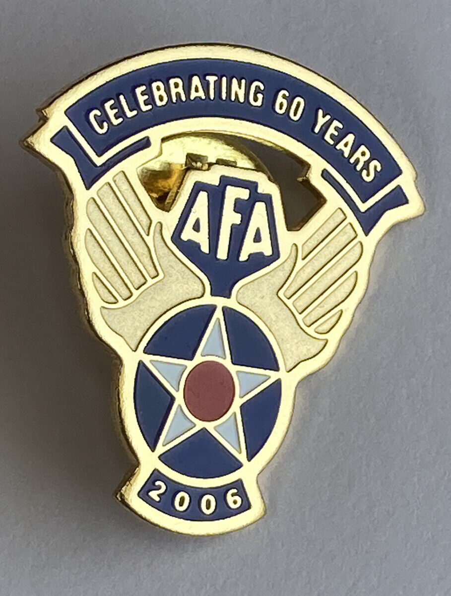 2006 US Air Force Association Lapel Hat Jacket Pin, AFA - 1” Wide