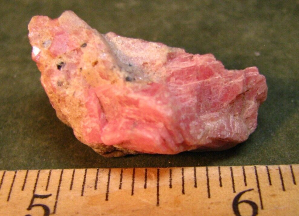 17g 1.4in PINK RHODOCHROSITE  CHINA MINIATURE VERY NICE CRYSTALS