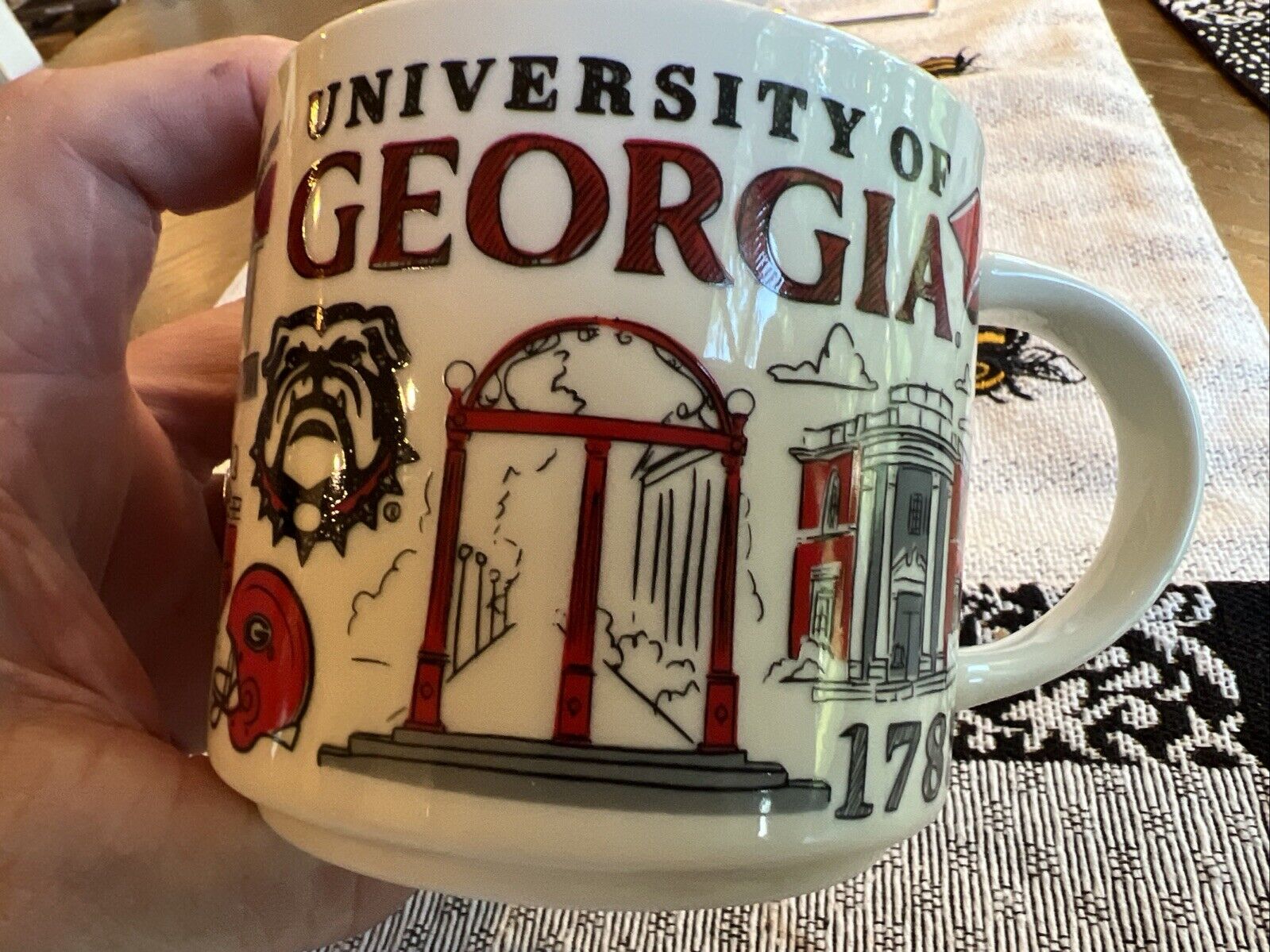 Starbucks University of Georgia (Bulldogs) Been There Series 14 oz mug