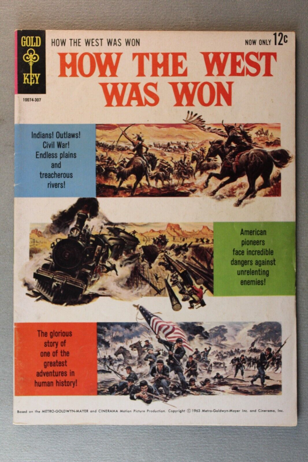How The West Was Won *1963* GOLD KEY COMICS 