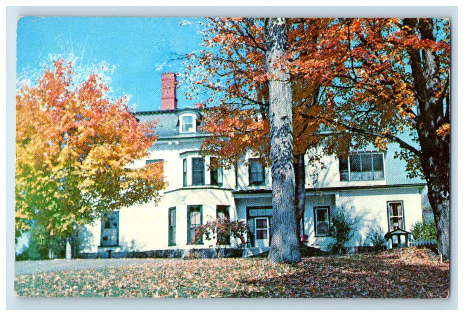 c1960s Hilltop House, Vermont Baptist Home Inc Brattleboro VT Postcard