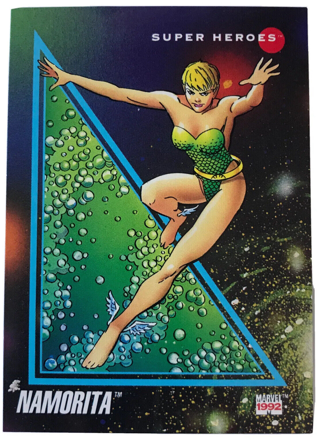 Namorita Namor Marvel Comics, Collector Card #49 Sub-Mariner cousin New Warriors