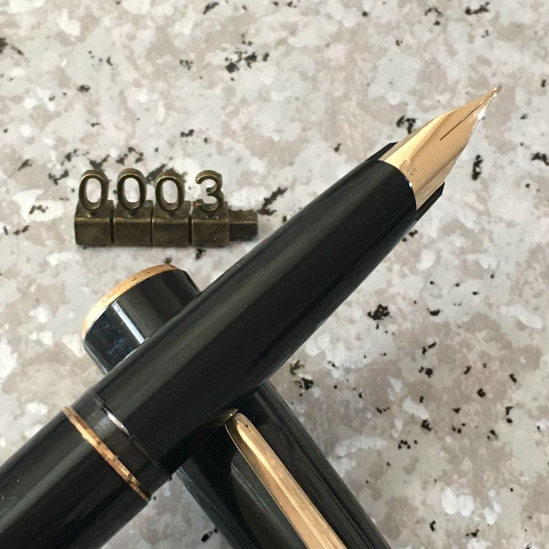 #0003 Overhauled fountain pen MONTBLANC 14k