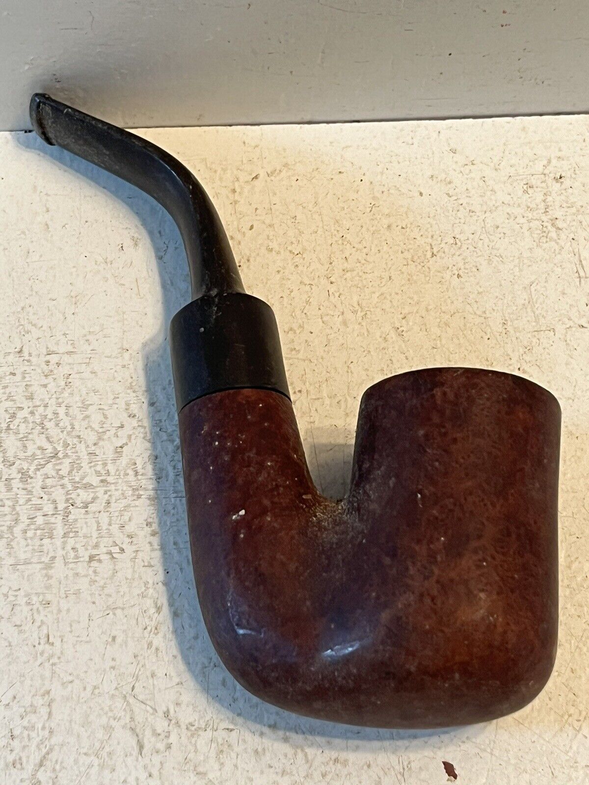 antique wooden tobacco pipe 