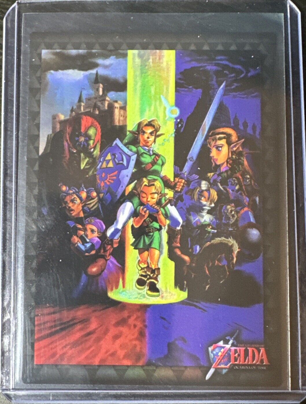 The Legend Of Zelda Ocarina Of Time Silver Foil Enterplay Card #14 14