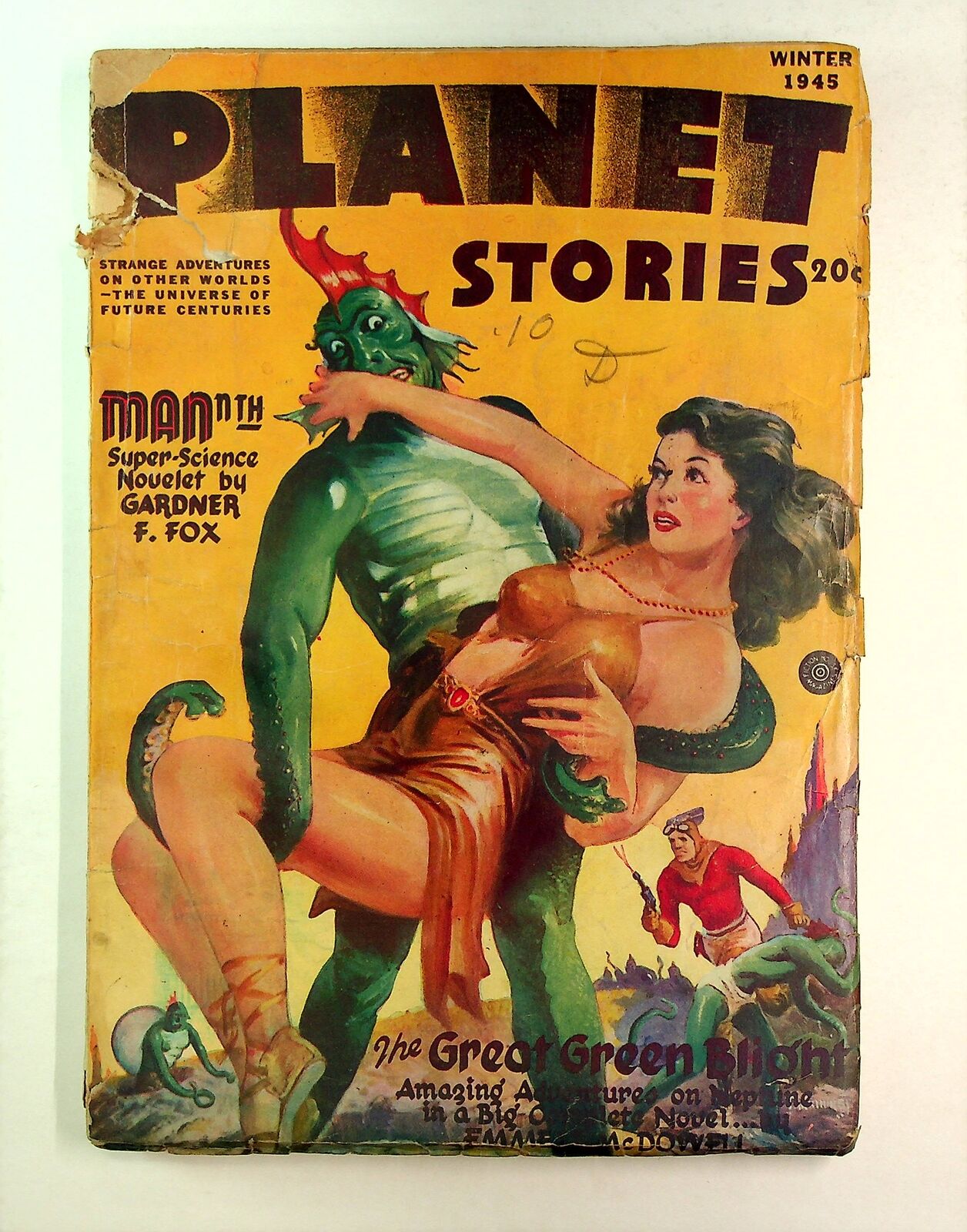 Planet Stories Pulp Dec 1946 Vol. 3 #1 GD