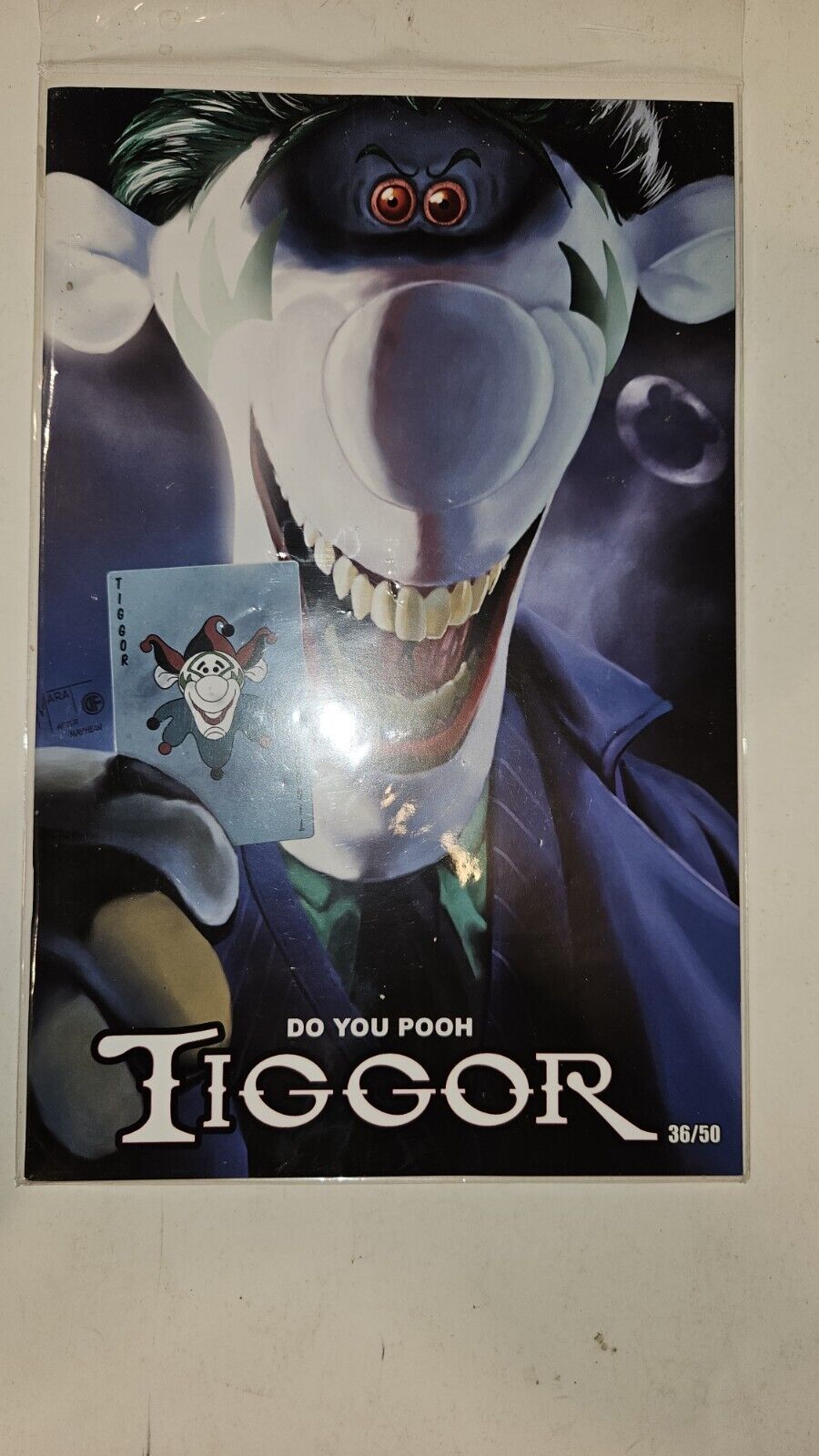 Do You Pooh: Tiggor Lakeside Comics Exclusive Cover Joker Homage 36/50