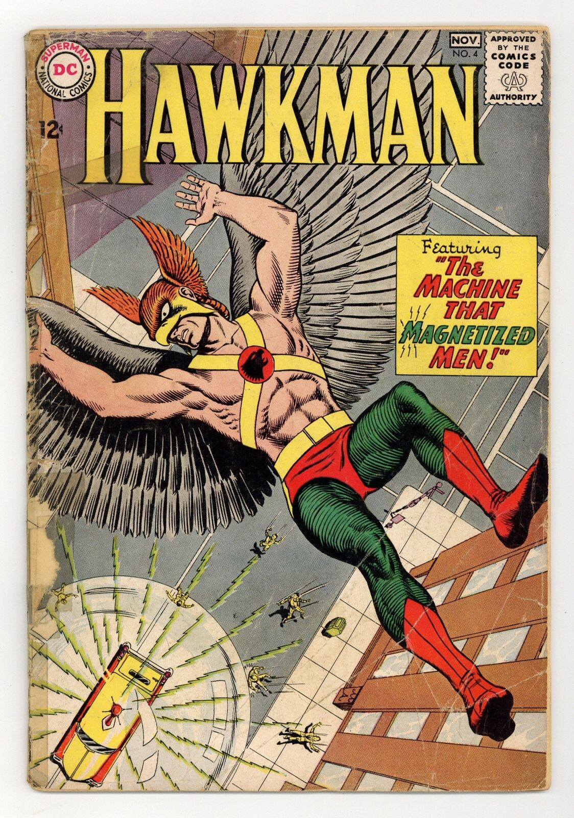 Hawkman #4 FR/GD 1.5 1964 1st app. and origin Zatanna