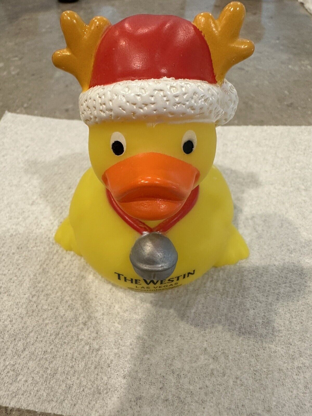 Rare- The Westin Hotel Las Vegas Christmas Rubber Duck