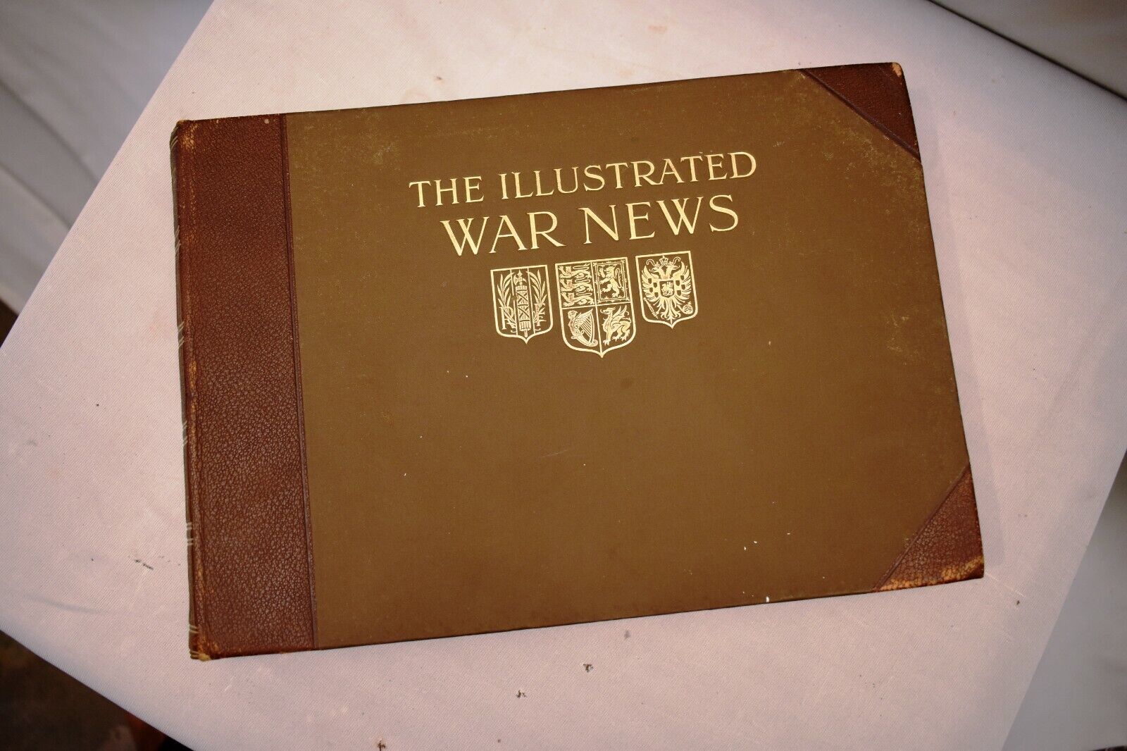 Antique The Illustrated War News Volume 3 Pictorial Record Of The Great War ol\
