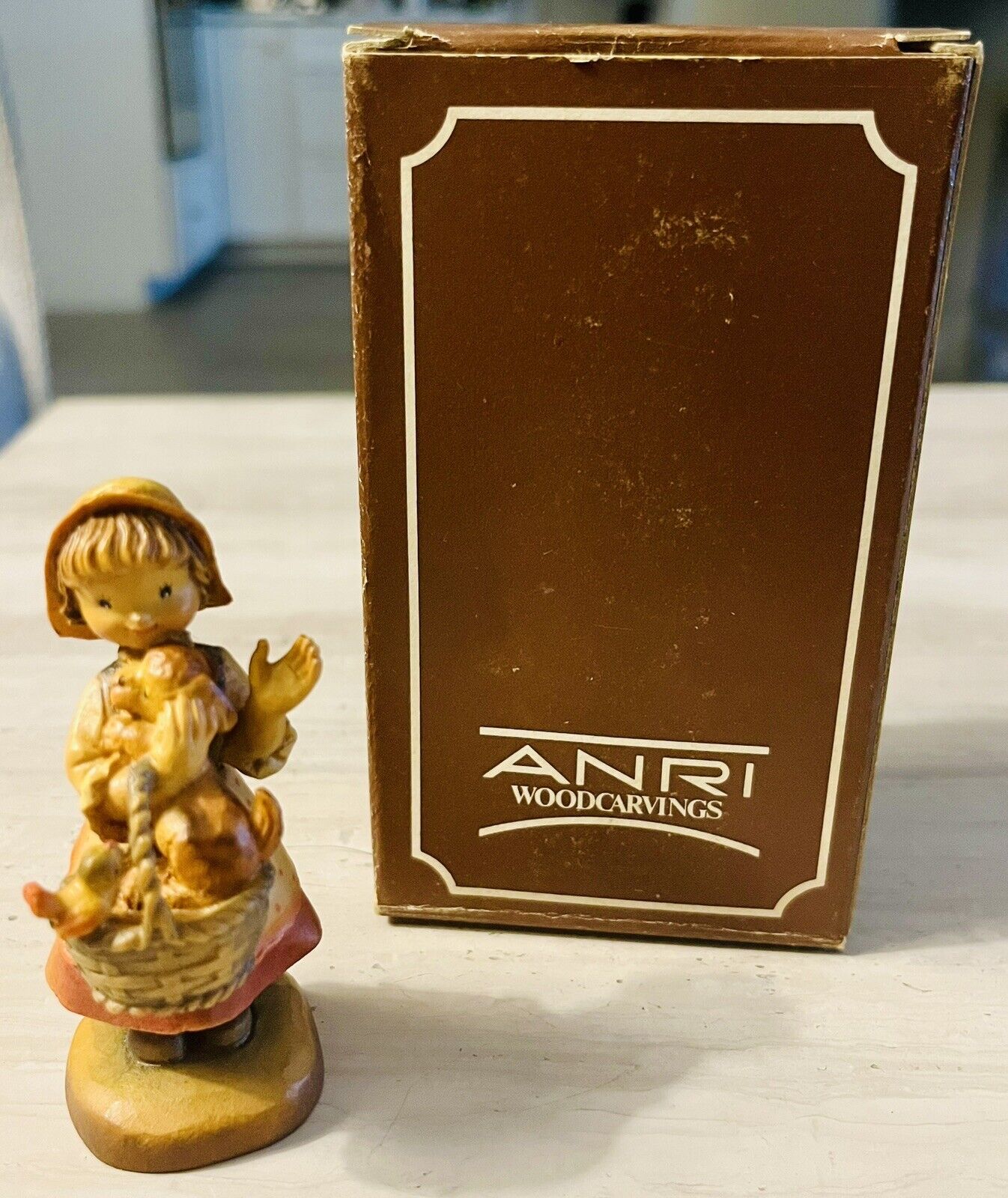 Vintage ANRI “Wanderer’s Return” 3.25” Limited Edition 83/2250 w/Box & Papers