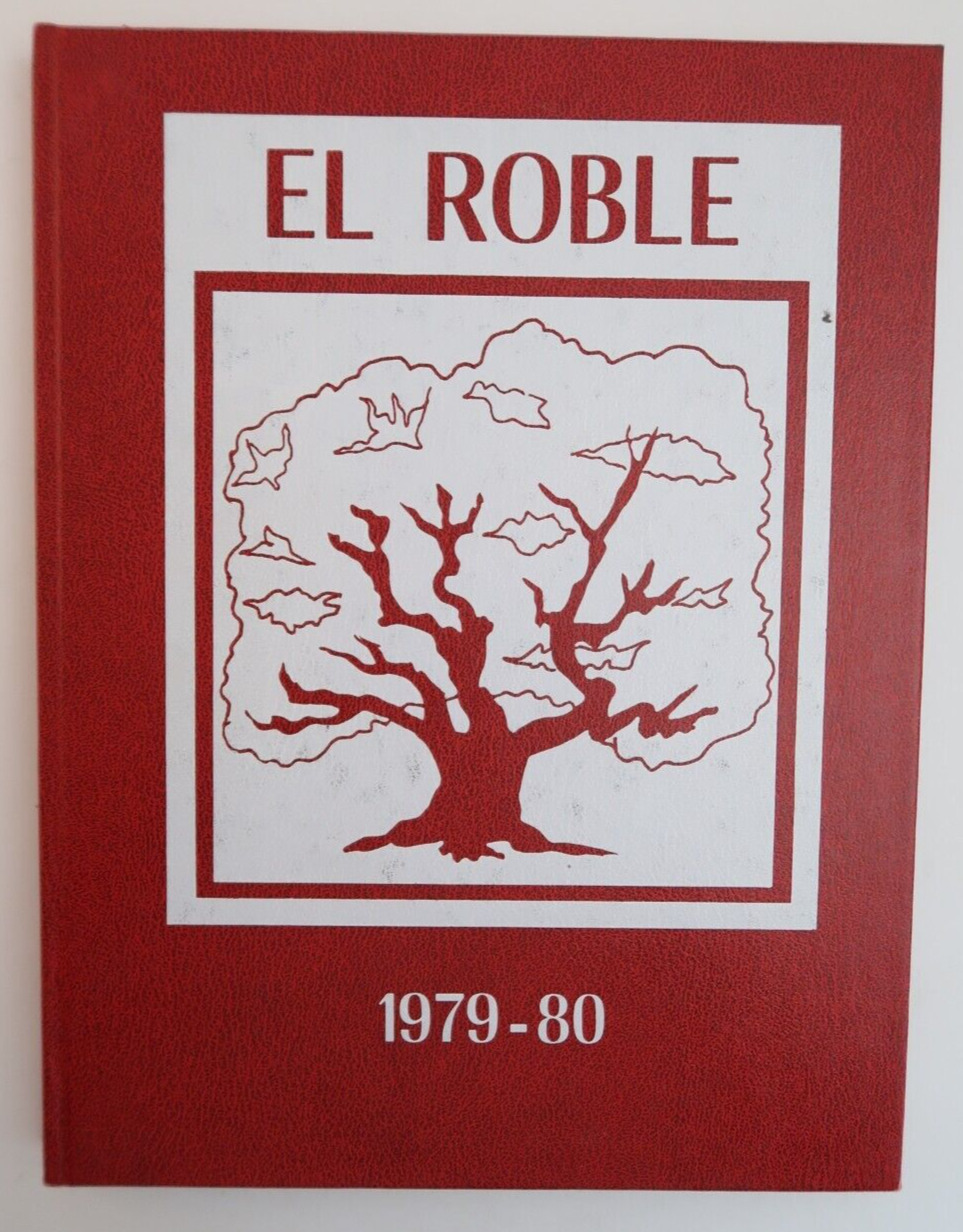 El Roble School Claremont California 1979-1980 Vintage Yearbook Hardcover