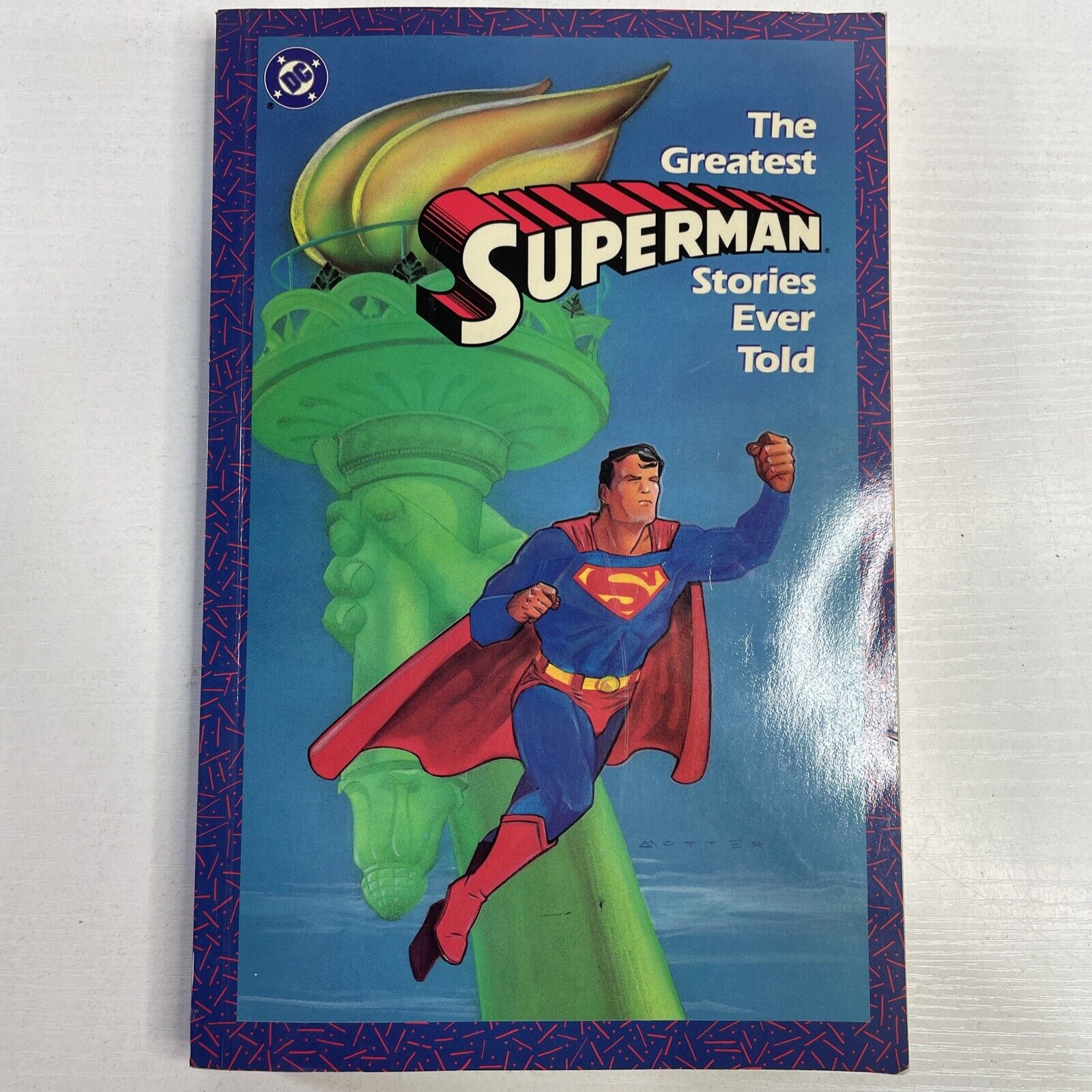 DC The Greatest Superman Stories Ever Told TPB 1987 4th Printing