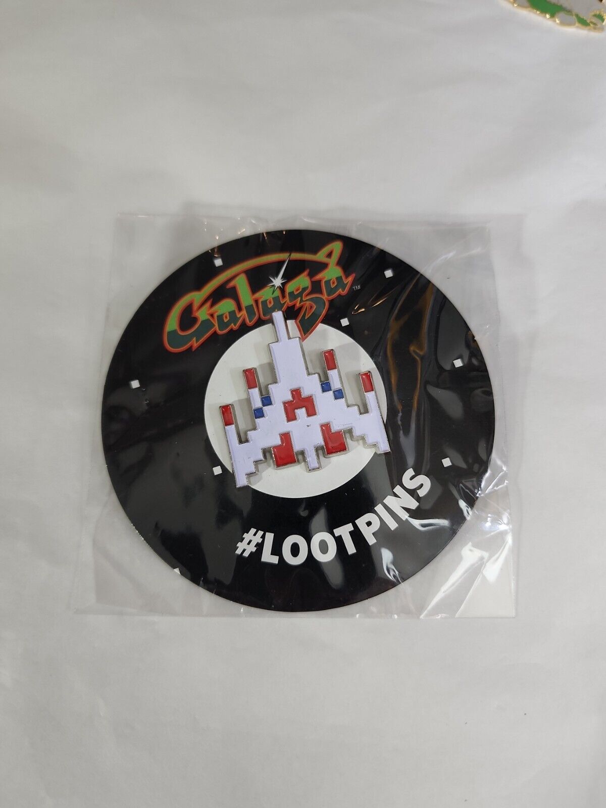 Lootcrate Galaga Lapel Hat Jacket Pin  2018