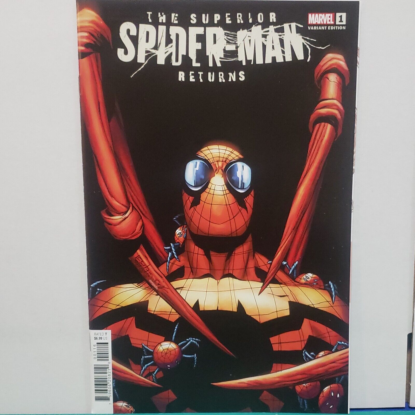 The Superior Spider-Man Returns #1 VF/NM 2023 Guiseppe Camunvoli Variant Cover