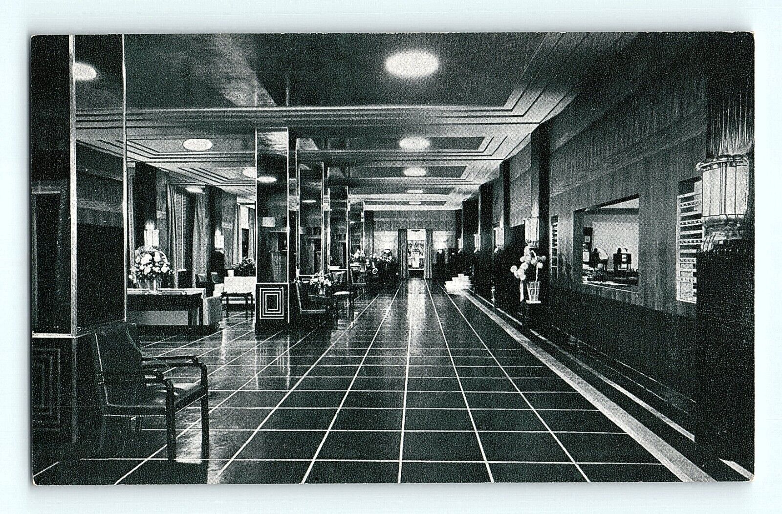 The Hotel Raleigh Washington D. C. Vintage Postcard D2