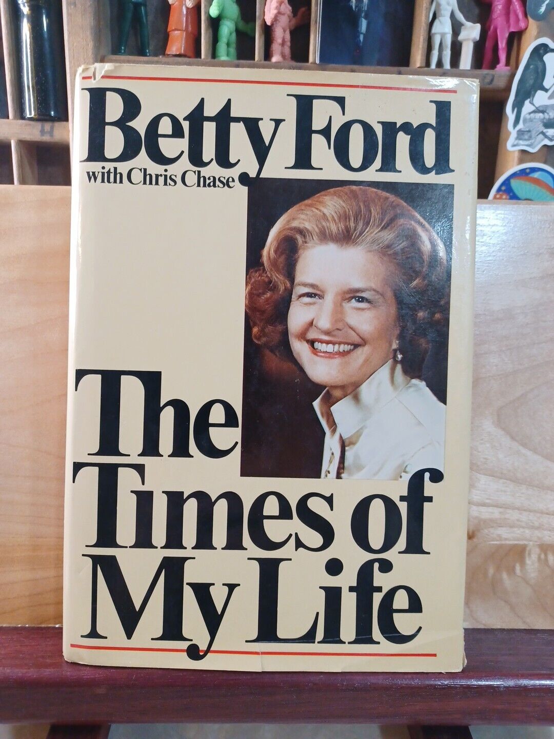 The Times of My Life - Betty Ford 1st Edition SIGNED BY PRESIDENT GERALD FORD