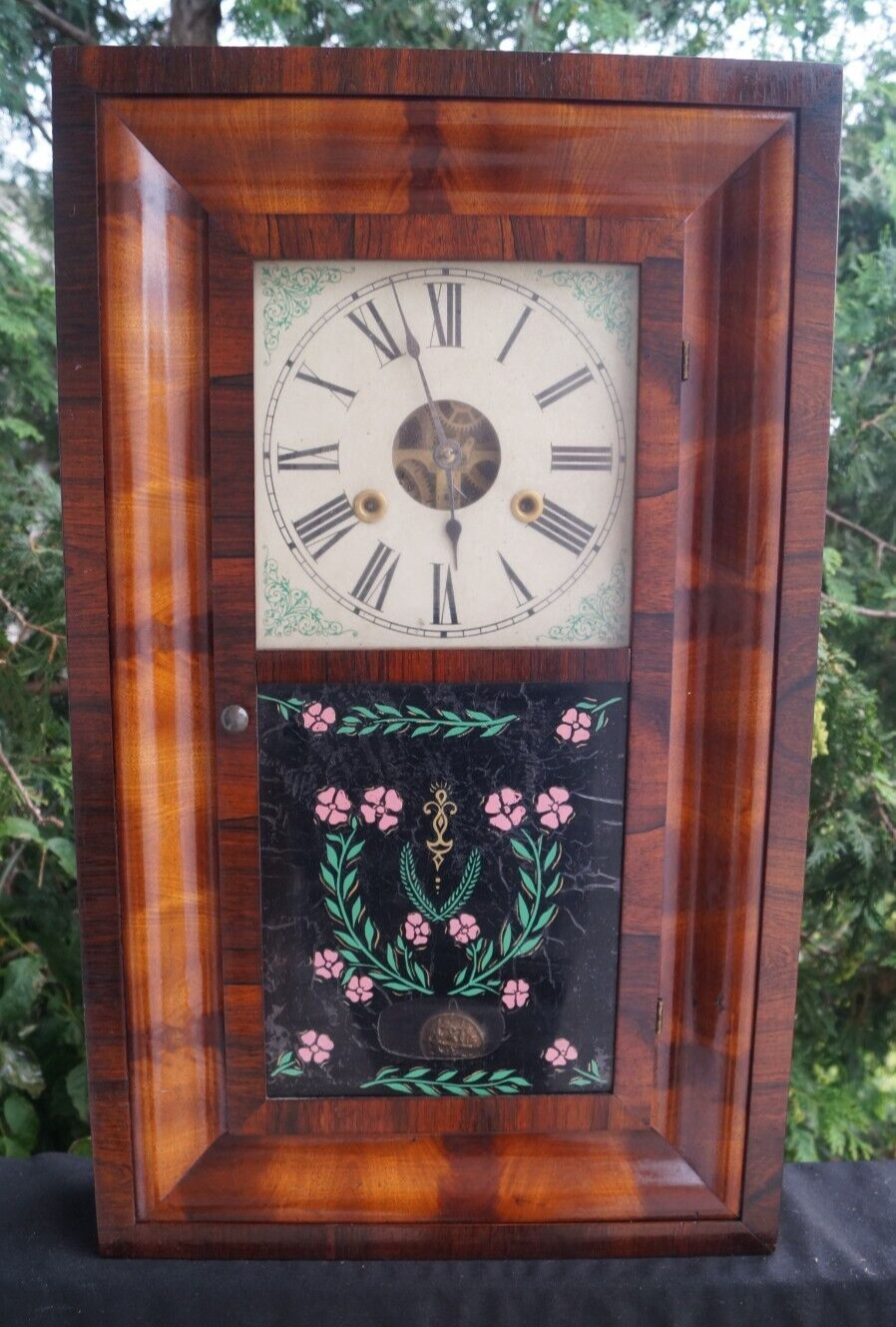 Antique 1850s - 1860s Seth Thomas OGEE Mantle Clock - VIDEO - BEAUTY - READ