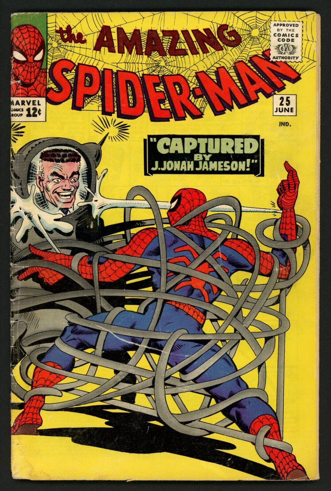 Amazing Spider-Man #25 1st Mary Jane Cameo G/VG June 1965 Lee Ditko