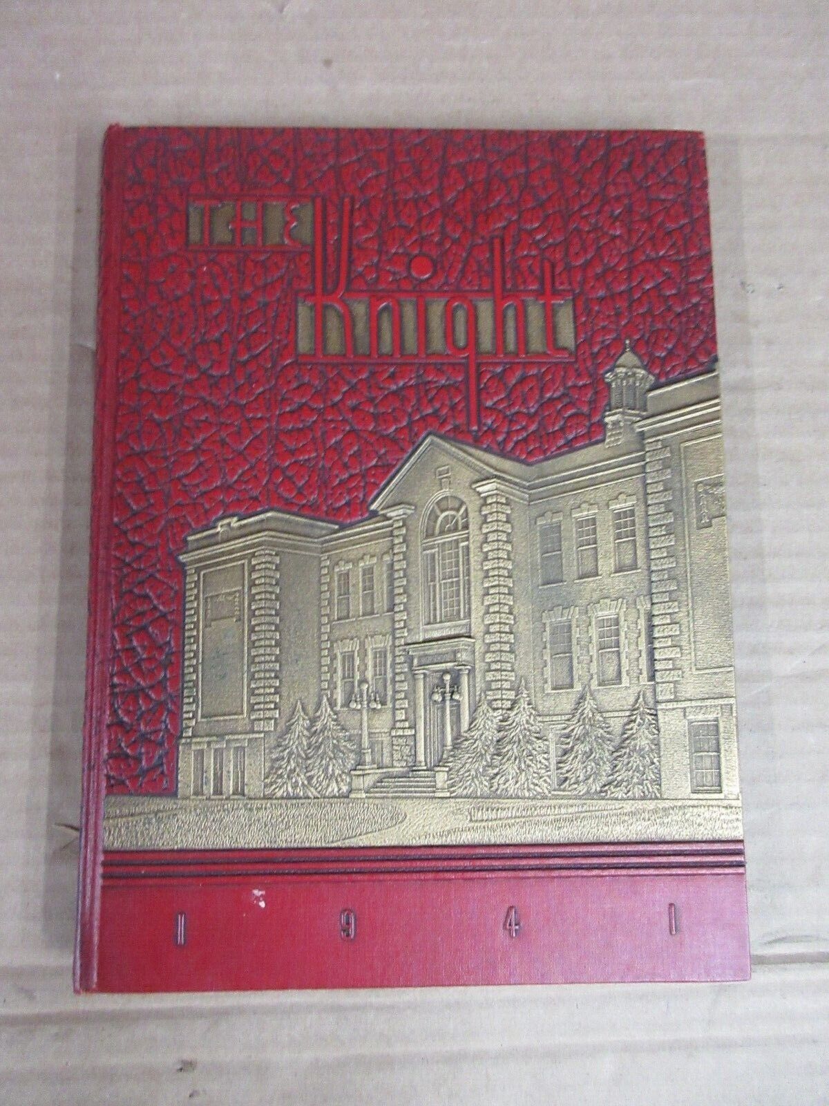 Vintage The Knight 1941 Yearbook Collingswood High School Collingswood NJ  
