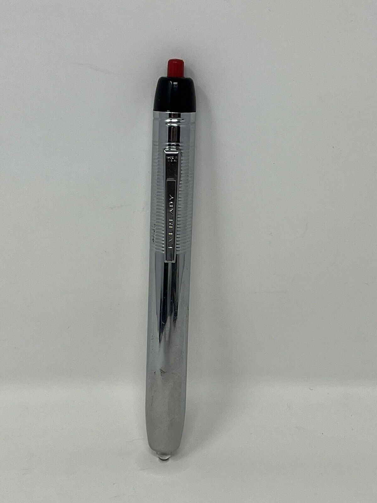 Vintage Eveready AA Pocket Pen Light USA Flashlight WORKING