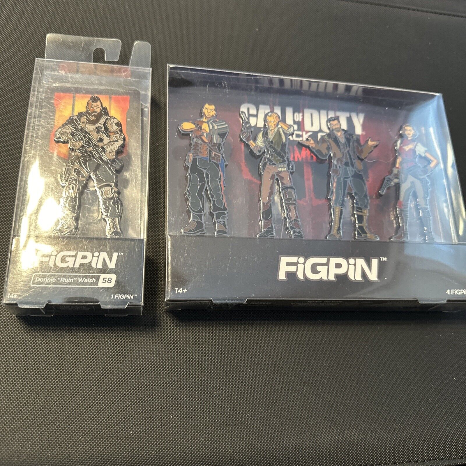Call Of Duty Black Ops 4 Zombies FigPin Bruno Stanton Diego Scarlett & Donnie 58