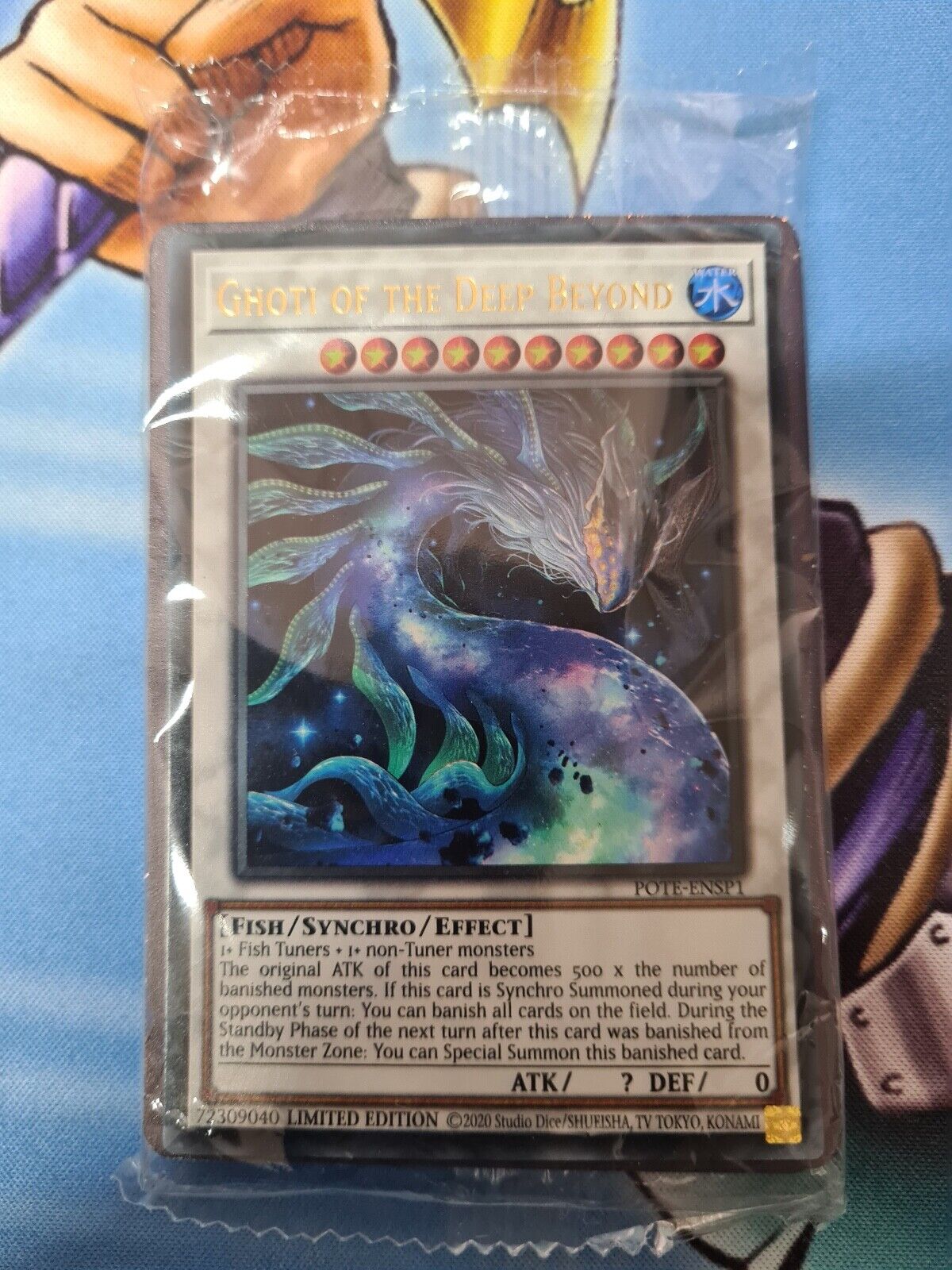 GHOTI OF THE DEEP BEYOND POTE-ENSP1 SEALED PACK WITH FIELD CENTERS YUGIOH