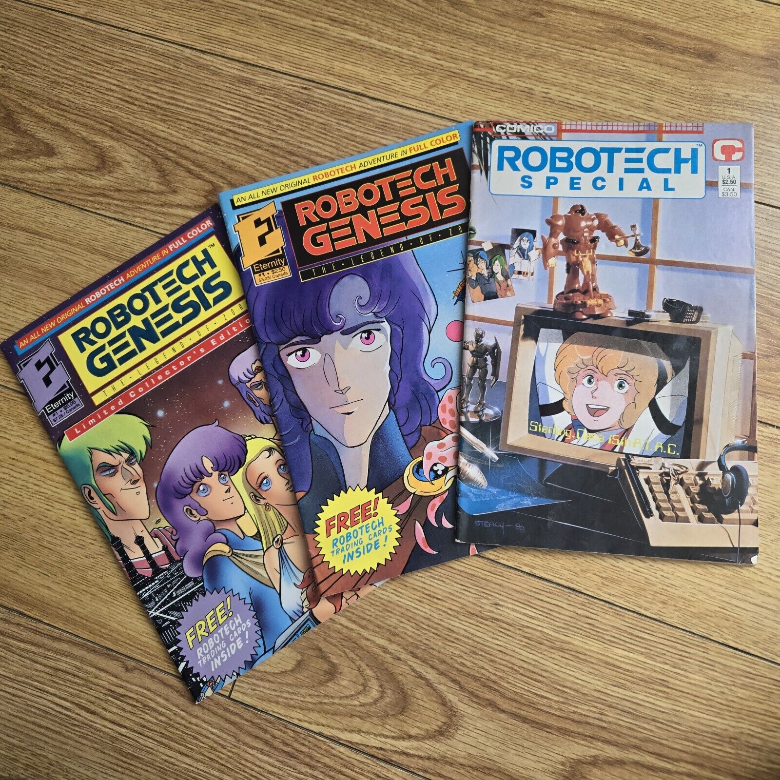 ROBOTECH GENESIS: THE LEGEND OF ZOR LIMITED [LOW PRINT #21/10000] + #1 + SPECIAL