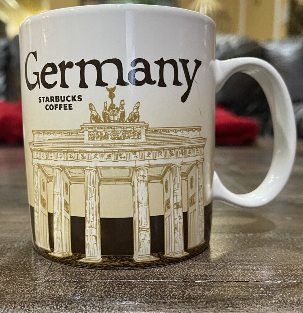 Starbucks coffee Mug Germany 2013 16 Oz Global Icon Collector Series