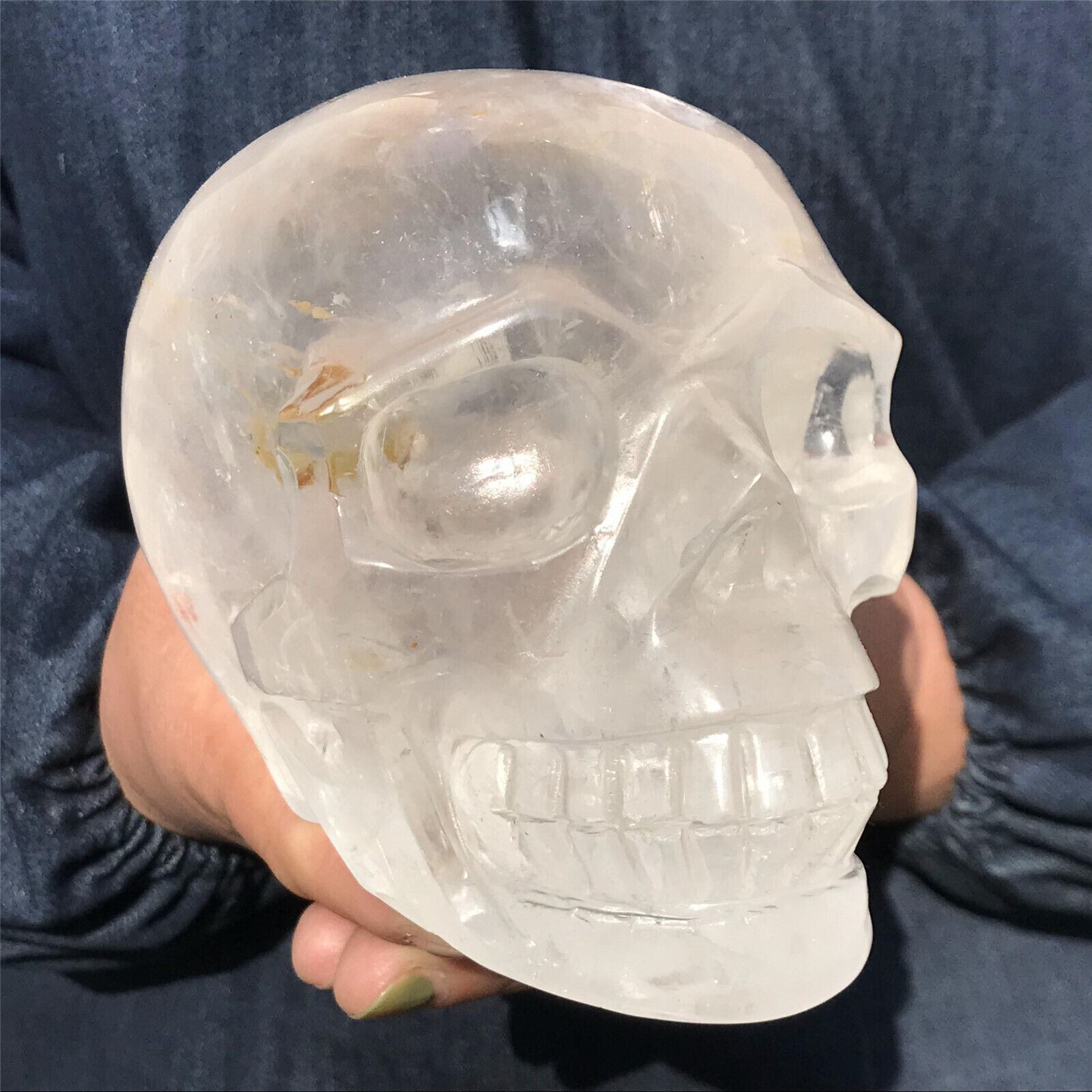 1.8 kg Natural White crystal crystal quartz  quartz skull   healing collect