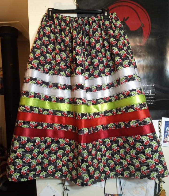 Beautiful ribbon skirt S-2X