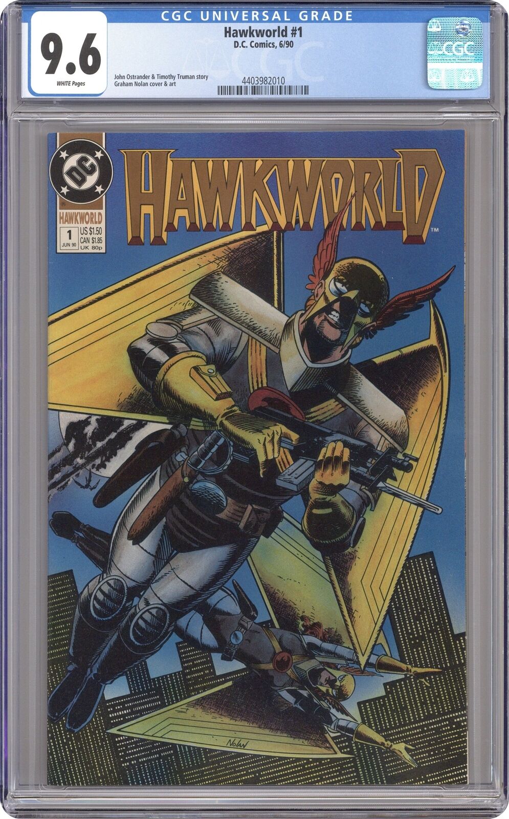 Hawkworld #1 CGC 9.6 1990 4403982010