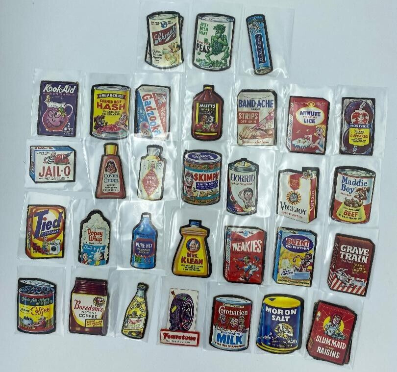Wacky Packages 1967 Die-Cut Card Topps/Lot 31 Different  cards w/6 doubles