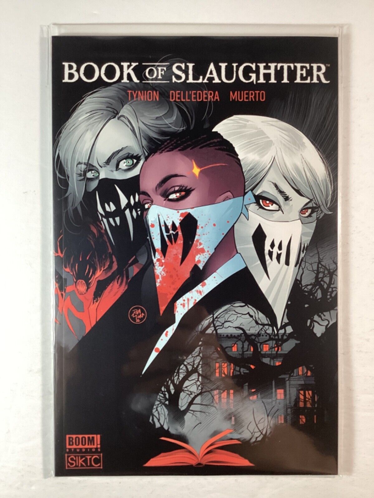 ⚫️⚪️🩸BOOK OF SLAUGHTER🩸⚪️⚫️#1A NM/MT 9.8 TO GEM MINT 10.0 💯%🟢💲CGC READY💲🟢