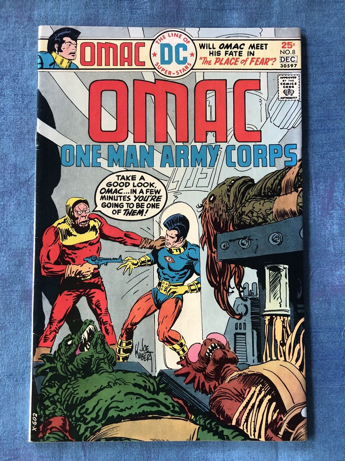 OMAC - One Man Army Corp -  Jack Kirby -  1974  - DC Comic -  VF   - BRONZE AGE
