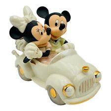 Lenox Disney Mickey’s Moonlight Drive With Minnie Mouse Figurine NEW picture
