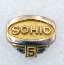 SOHIO 5 year service pin in 10K picture