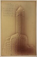 Singer Building, NYC, Embossed Postcard 1907 picture