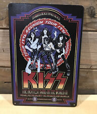 KISS 1996 Reunion Tour Super dome New Orleans Tin Metal sign 8