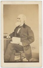 CDV circa 1865. William Cullen Bryant, American poet and writer. picture