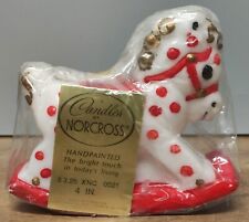 Vintage Christmas Candle Rocking Horse 4