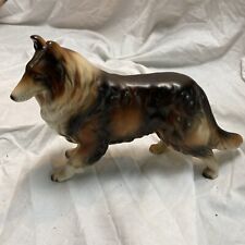 Vintage Japan Collie Dog Figurine Standing Lassie picture