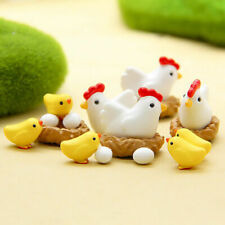 16 pcs resin chicken mini chickens mini chickens miniature chicken picture