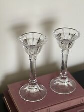 Set Of 2 Bleikristall Candlesticks - 24% lead crystal picture