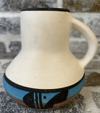 UTE Mountains Pottery Unglazed Jug Cup Vase Vintage 4.5” picture