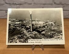 Tacoma Washington WA Smelter Smelting Factory Vintage Postcard RPPC Real Photo picture